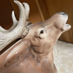 Vintage‎ Department 56 Stag Deer Porcelain Pitcher Christmas Gift